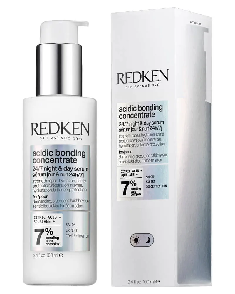 Bild 2 för Redken Acidic Bonding Concentrate 24/7 Night & Day Serum 100 ml