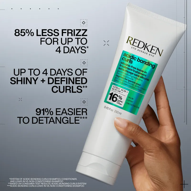 Bild 2 för Redken Acidic Bonding Concentrate Curls Leave-in Treatment 250 ml
