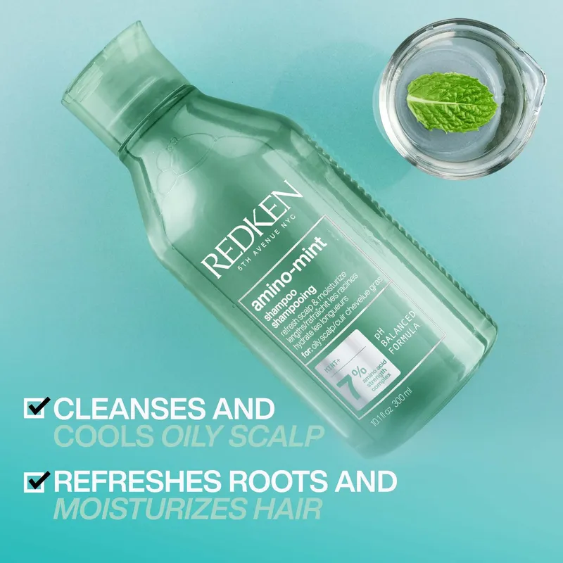 Bild 2 för Redken Amino Mint Shampoo 300 ml