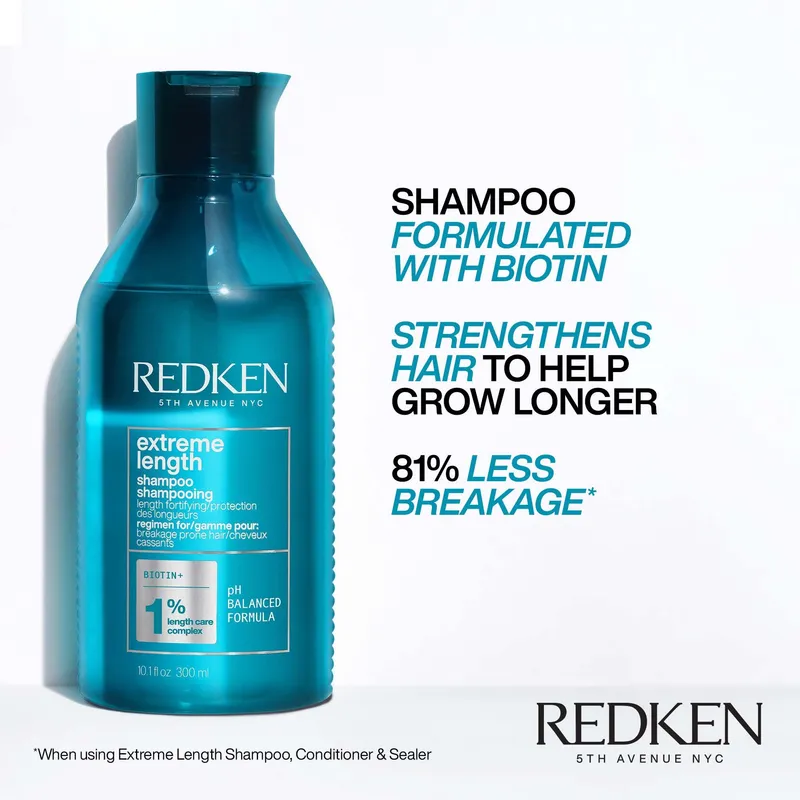 Bild 2 för Redken Extreme Length Shampoo 300 ml