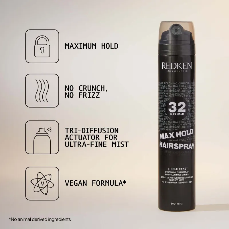 Bild 2 för Redken Styling Max Hold Hairspray 300 ml