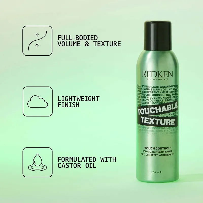 Bild 2 för Redken Volume Injection Touchable Texture 200 ml