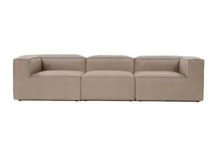 Produktfoto för Redlands Soffa 3-sits - Brun