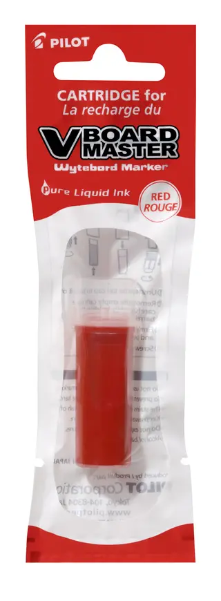 Produktfoto för Refill til whiteboardmarker Pilot V-Board Master, rød