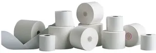 Produktfoto för Regnrulle 57x65x13 mm 60g vit 40m - (5 rullar)