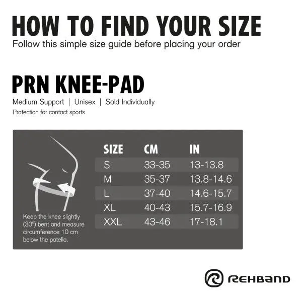 Bild 2 för Rehband PRN Knee Pad Impact 3mm, Knästöd