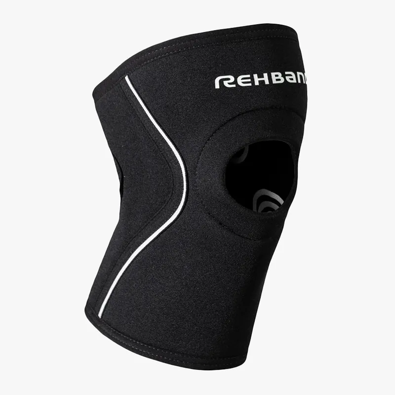 Bild 2 för Rehband UD Knee Sleeve Patella Open 5mm Black, Knästöd