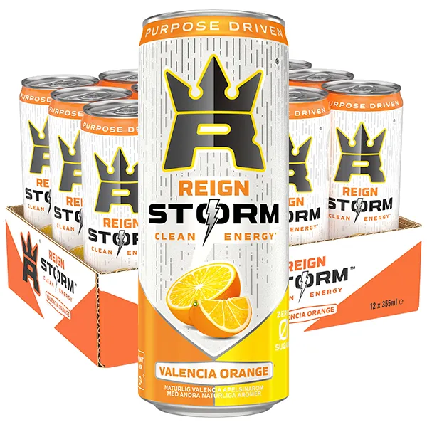 Alternativ bild 0 för Reign Storm Valencia Orange 355ml x12