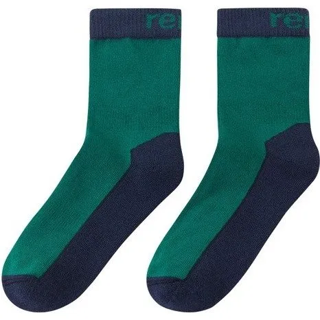 Alternativ bild 0 för Reima Socks, Villalla Deeper Green