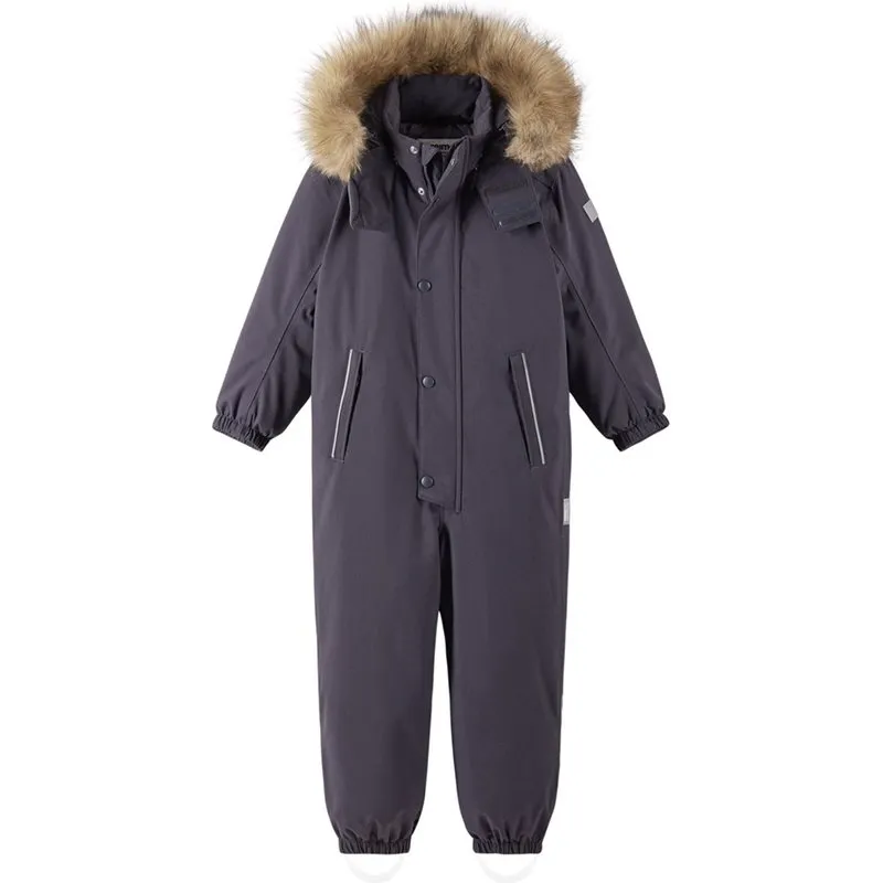 Bild 1 för ReimaTec Winter Overall Stavanger Soft Black Soft Black 140 cl