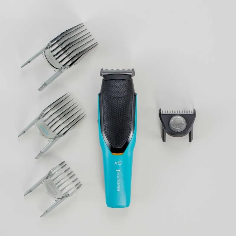 Bild 7 för Remington Power X Series X5, svart, blå, 3 mm, 3,5 cm, 0,1 mm, skägg, stål