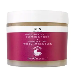 Produktfoto för REN Moroccan Rose Otto - Sugar Body Polish 330 ml