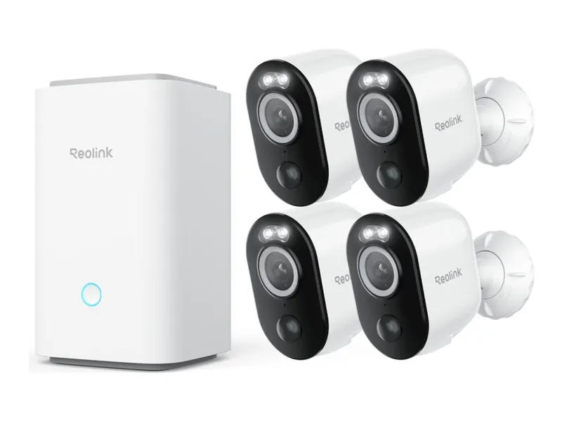 Alternativ bild 0 för Reolink Home Hub w/ 4x Argus 3 Ultra-kamera
