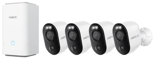 Alternativ bild 0 för Reolink Home Hub w/ 4x Argus 3 Ultra-kamera