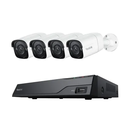 Alternativ bild 0 för REOLINK NVS8-5MB4 - NVR + camera(s) - wired (Ethernet 10Base-T/100Base-T) - PoE AC powered