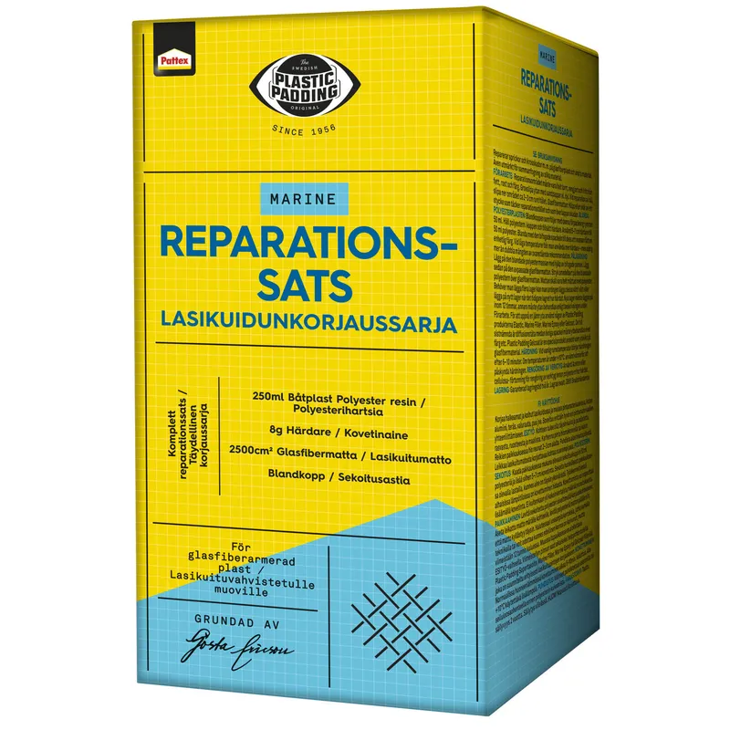 Alternativ bild 0 för Reparationssats för plastfodring, allt i ett - 1886887
