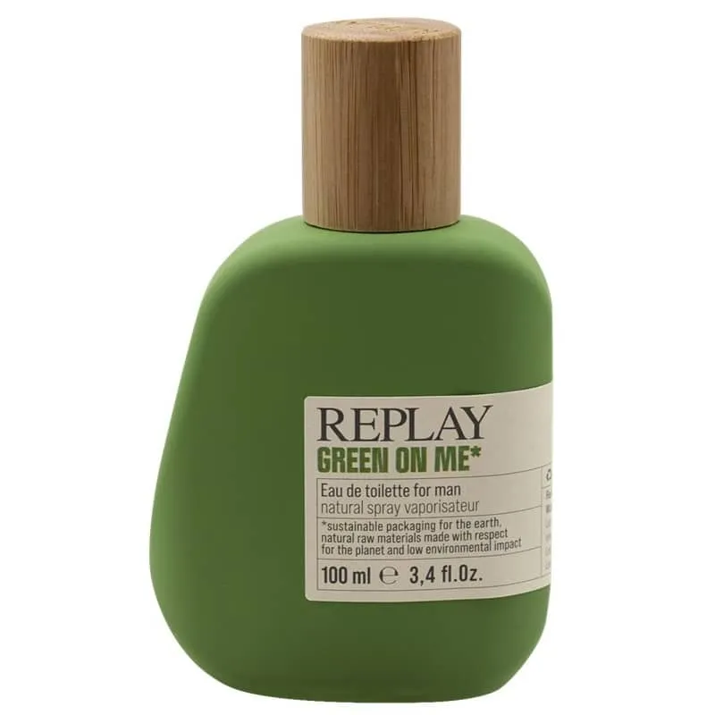 Alternativ bild 0 för Replay Green On Me Man Edt 100ml