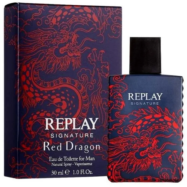 Bild 2 för Replay Signature Red Dragon For Man Eau de Toilette 30 ml