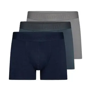 Produktfoto för Resteröds Kalsonger 3P Gunnar Bamboo Blå/Grå Medium Herr