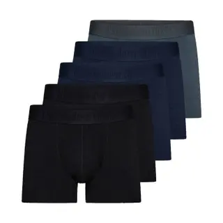 Produktfoto för Resteröds Kalsonger 5P Organic Cotton Boxer Flerfärgad-2 ekologisk bomull Medium Herr