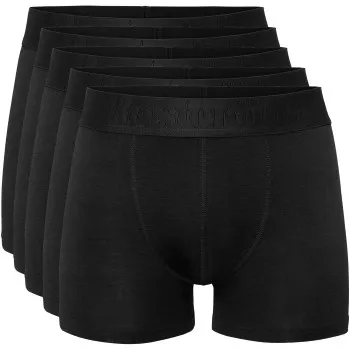 Alternativ bild 0 för Resteröds Kalsonger 5P Organic Cotton Boxer Svart ekologisk bomull Small Herr