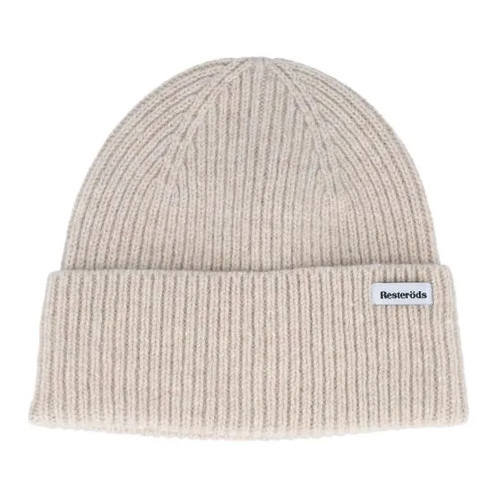 Bild 1 för Resteröds Wool Beanie Beige ull One Size