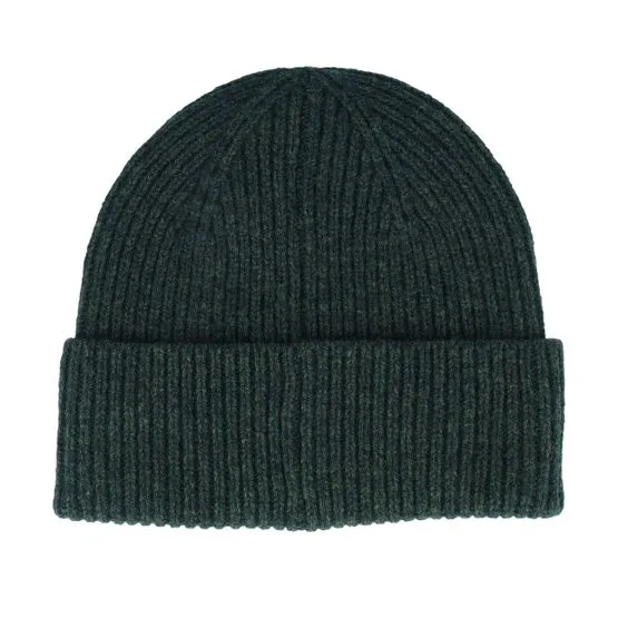 Bild 2 för Resteröds Wool Beanie Mörkgrön ull One Size