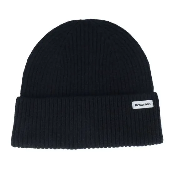 Bild 1 för Resteröds Wool Beanie Svart ull One Size