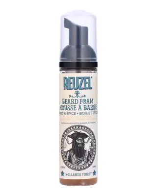 Produktfoto för Reuzel Beard Foam Wood & Spice 70 ml