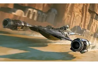Produktfoto för Revell 06787 Star Wars The Mandalorian: N1 Starfighter Science Fiction Byggsats 1:24