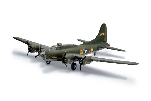 Alternativ bild 0 för Revell 4297, Luftfarkostmodell med fast vinge, Monteringssats, 1:48, Boeing B-17, Alla, Plast