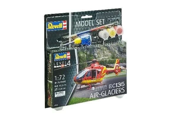 Alternativ bild 0 för Revell 64986 EC135 AIR-GLACIERS Model Set, 144 År