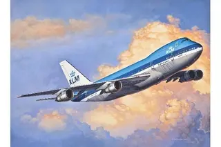 Produktfoto för Revell Boeing 747-200, Luftfarkostmodell med fast vinge, Monteringssats, 1:450, Boeing 747-200, Plast, Mellanliggande