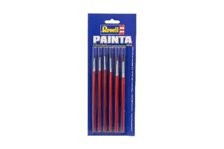 Produktfoto för Revell Painta Standard - Pensel - storlek: 0, 1, 2, 3, 4, 00 (paket om 6)