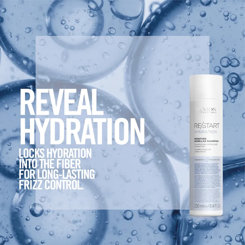 Bild 2 för Revlon Professional Restart Hydration Moisture Micellar Shampoo 250 ml