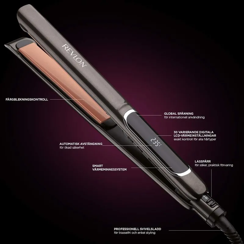 Bild 2 för Revlon Tools Salon Straight Copper Smooth Styler RVST2175E2