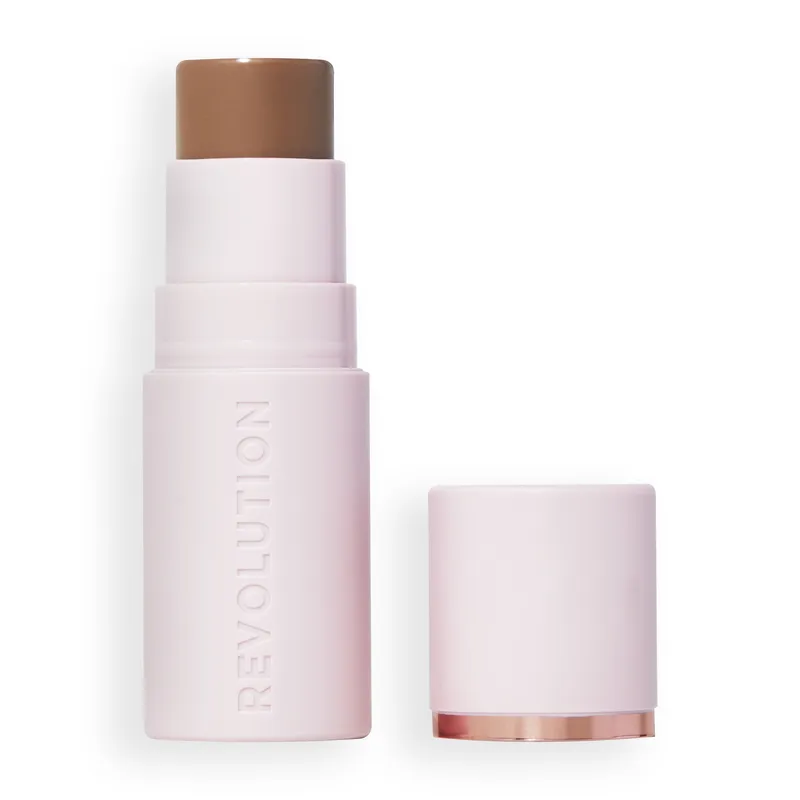 Bild 2 för Revolution Beauty London Revolution Skin Silk Bronzer Stick Medium Sunset 4,5 g