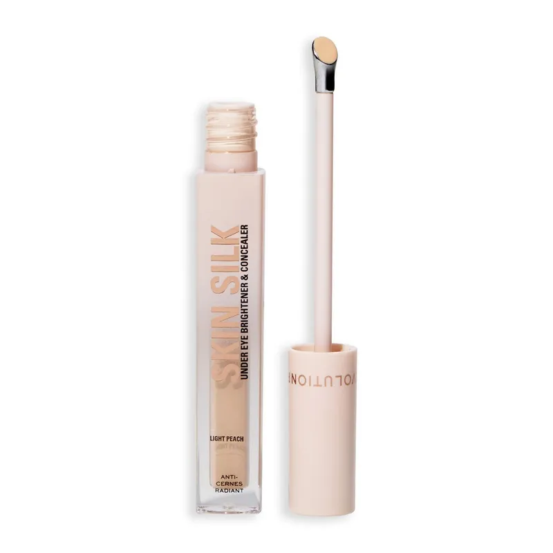 Bild 1 för Revolution Beauty London Revolution Skin Silk Radiant Serum Under Eye Brightener Light Peach 4 ml