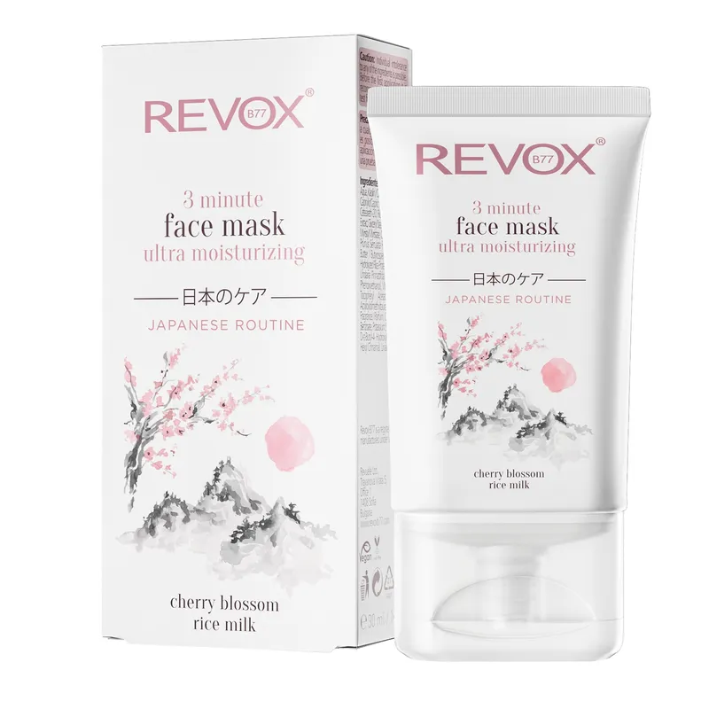 Bild 2 för Revox B77 Japanese Ritual 3 Minute Ultra Moisturizing Face Mask 30 ml