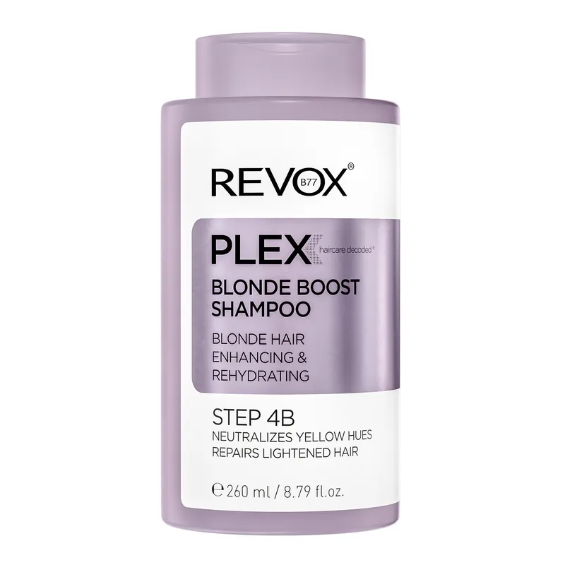 Bild 1 för Revox PLEX Blonde Boost Shampoo Step 4B 260 ml