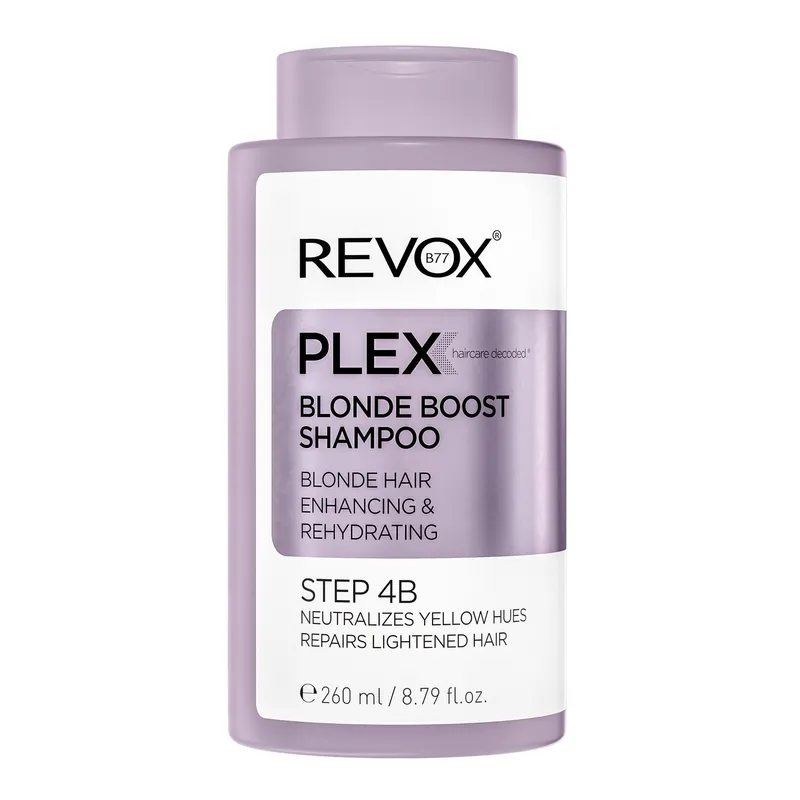 Bild 2 för Revox PLEX Blonde Boost Shampoo Step 4B 260 ml