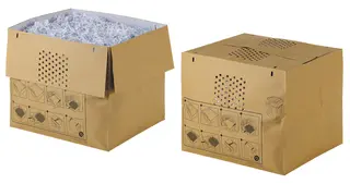 Produktfoto för Rexel Avfallssäck Auto+ 750X/M papp.
