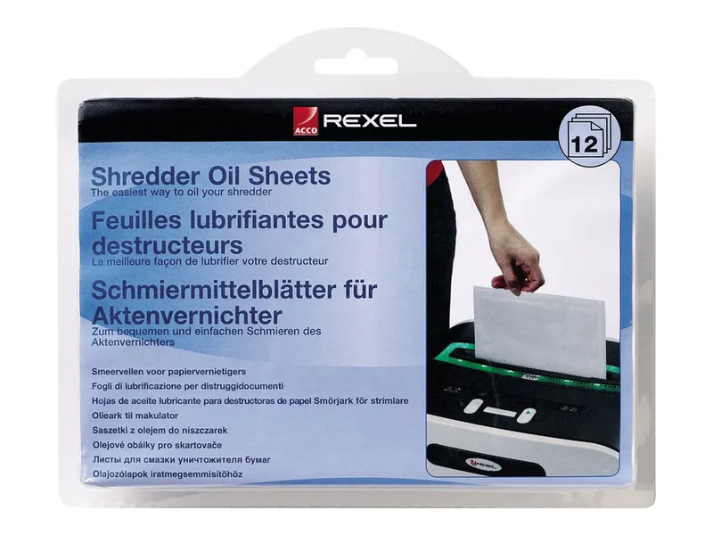 Alternativ bild 0 för Rexel Oljeblad dokumentförstörare