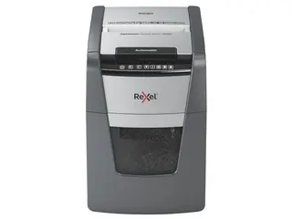 Produktfoto för Rexel Optimum AutoFeed+ 100M Automatisk Dokumentförstörare Mikroskärning, P5