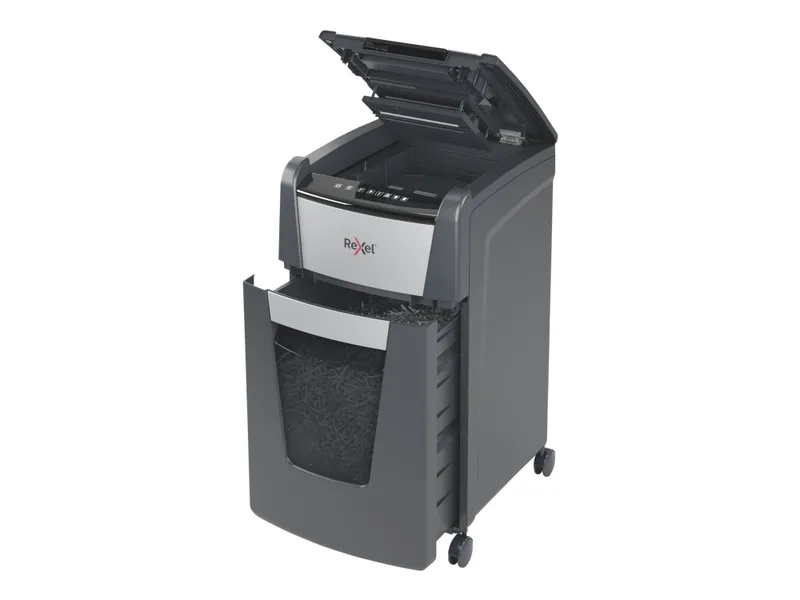 Alternativ bild 0 för Rexel Optimum AutoFeed+ 225X - Dokumentförstörare - dubbelskärning - 4 x 25 mm - P-4