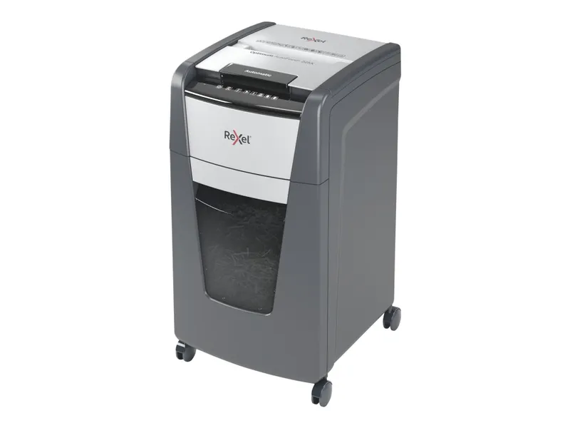 Alternativ bild 0 för Rexel Optimum AutoFeed+ 225X - Dokumentförstörare - dubbelskärning - 4 x 25 mm - P-4