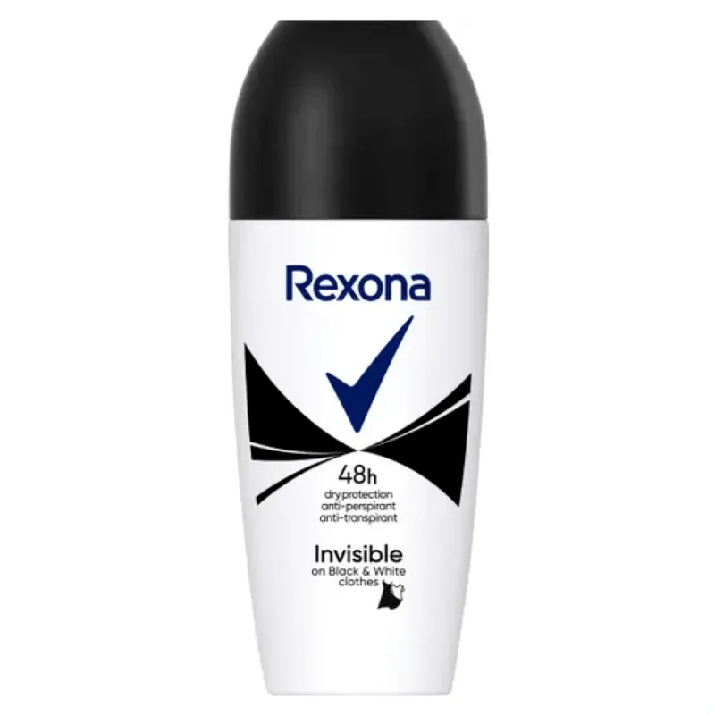Bild 1 för Rexona 48h Invisible on black and white clothes roll-on 50 ml