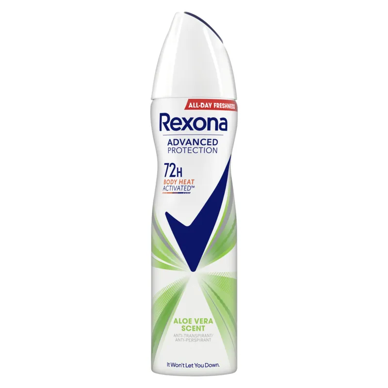 Bild 2 för Rexona 72h Advanced Protection Aloe Vera spray 150 ml