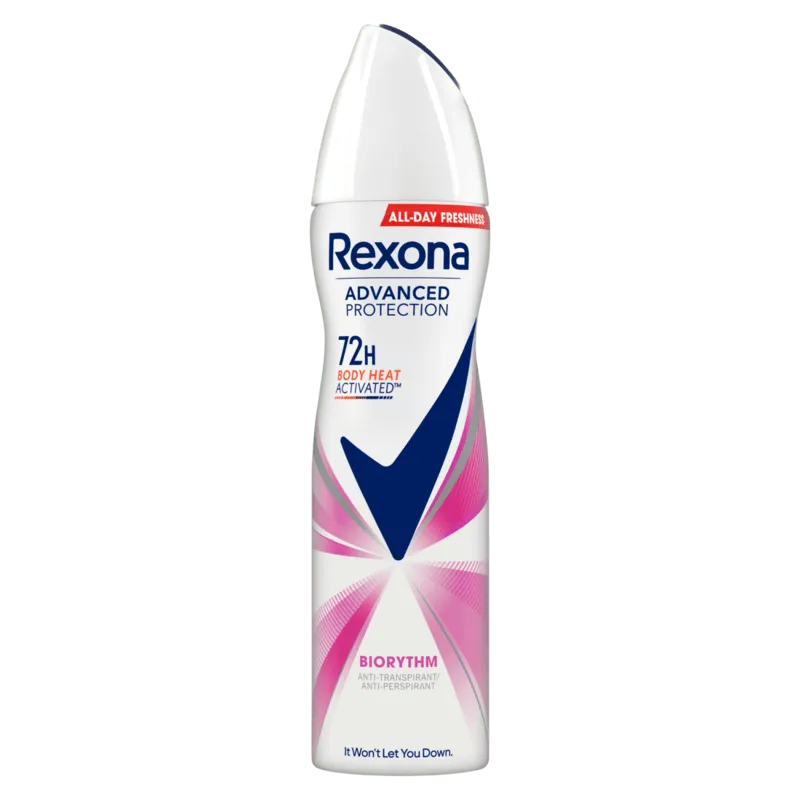 Bild 1 för Rexona 72h Advanced Protection Biorythm spray 150 ml