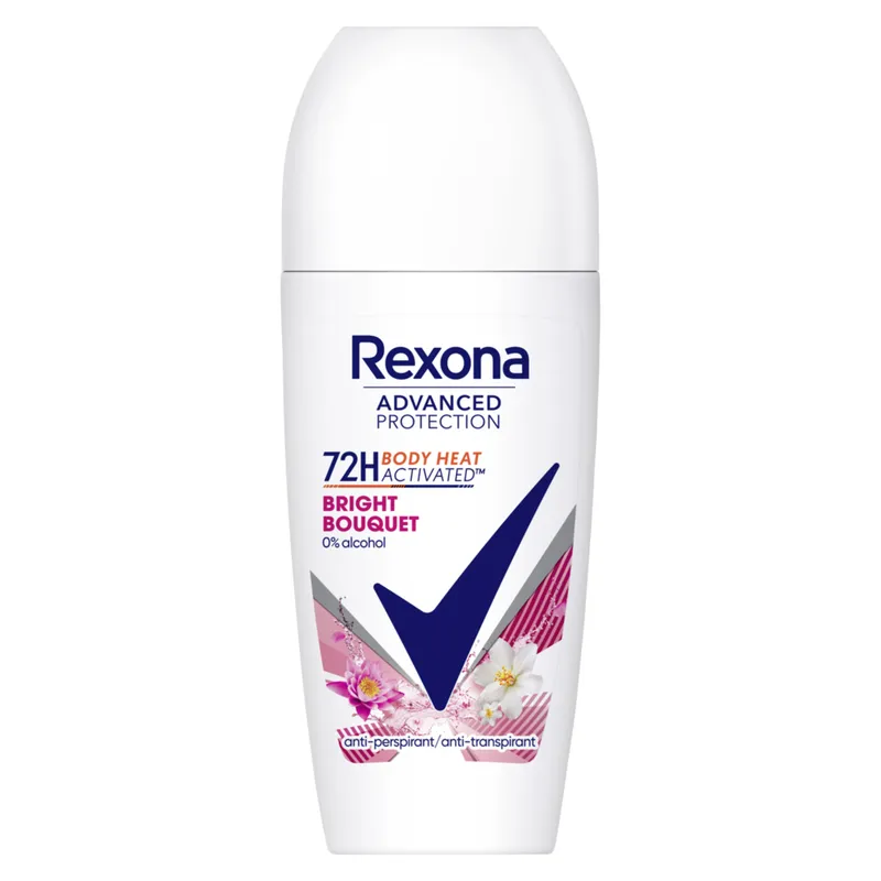 Bild 2 för Rexona 72h Advanced Protection Bright Bouquet roll-on 50 ml